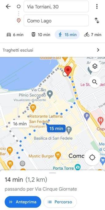 Casa Vacanze Como Buitenkant foto